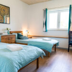 Porte-bleu-chambre-1-Sanskiti-chambre-hote-haute-savoie