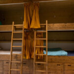 Porte-jaune-chambre-3-Sanskiti-chambre-hote-haute-savoie